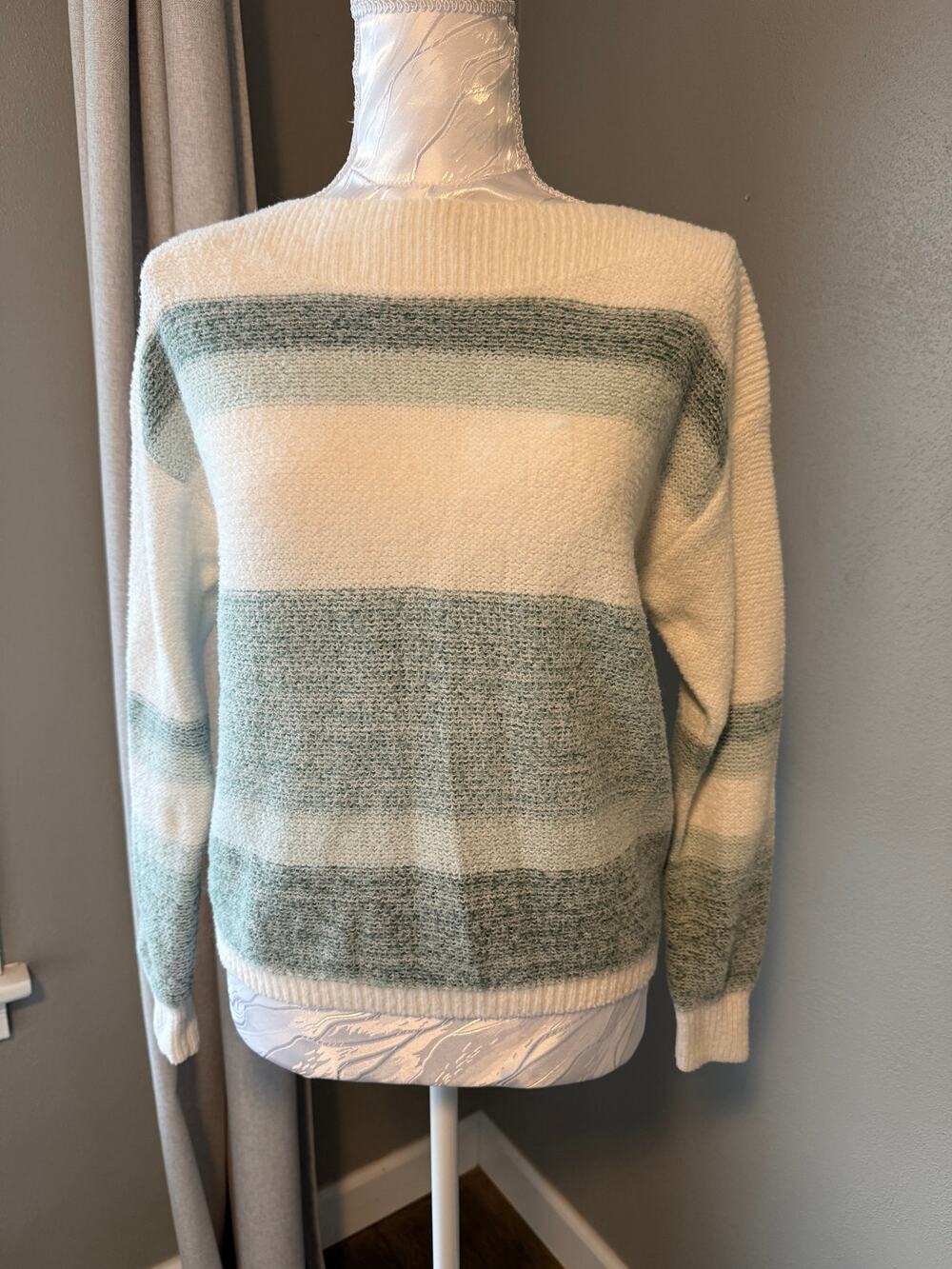 MM by My Michelle Colorblock Striped Knit Sweater XS